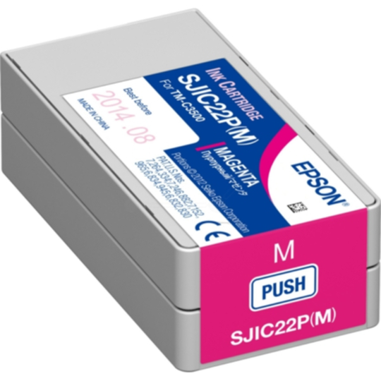 Epson SJI-C-22-P-(M) Mustepatruuna magenta, 32,5 ml