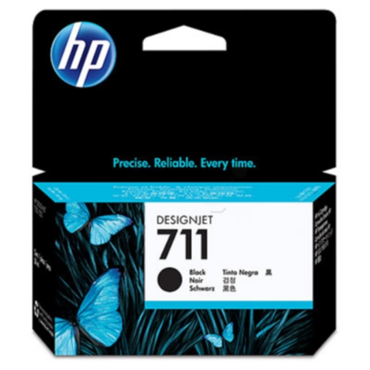 HP 711 Mustepatruuna musta, 38 ml