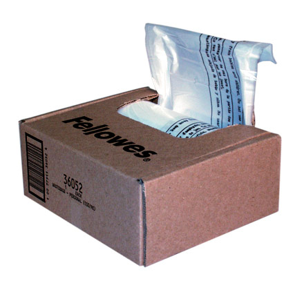 FELLOWES SHREDDER BAGS 23-28L BINS