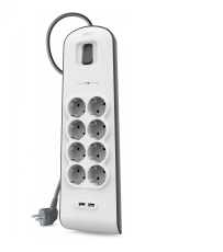 SurgeMaster 80T 900J 2M 2 USB-2.4A SHARE