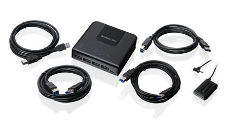 IOGEAR 4x4 USB 3.0 Sharing Switch
