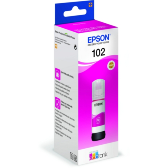 Epson 102 Mustepatruuna magenta, 70 ml