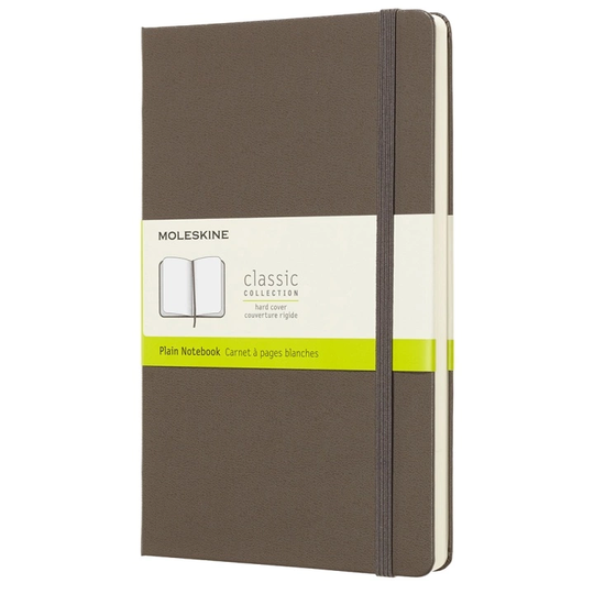 Moleskine Classic Hardcover Large Ruskea Ruled