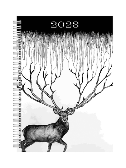 Infinite deer -a5 vuosikalenteri 2023