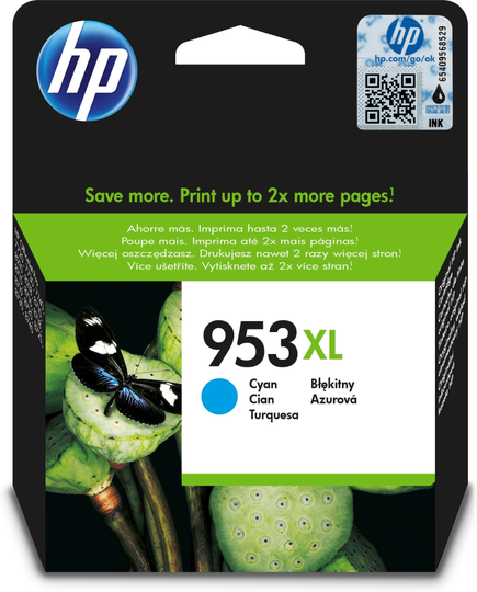 HP Ink/953XL High Yield Original Cyan