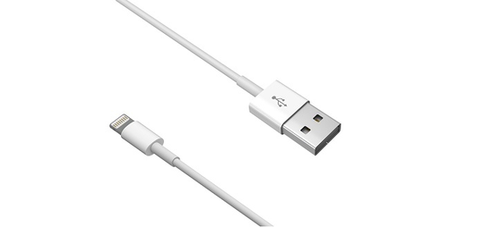 Devia Smart Lightning Lataus- ja synkronointikaapeli 1m - 2 1A - Valkoinen