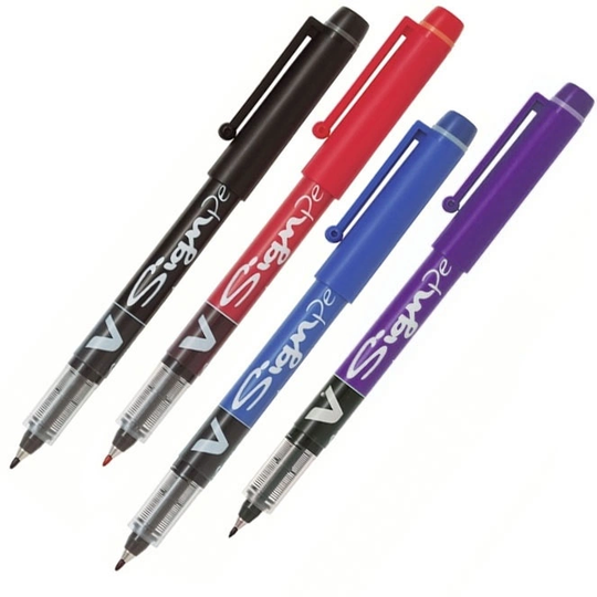 Pilot V-Sign Pen Red