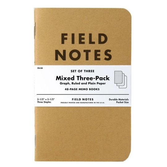 Field Notes Memo Book Mixed 3-pack