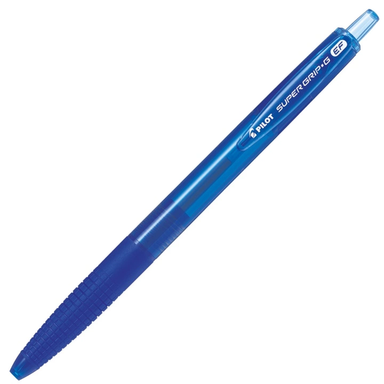 Pilot Super Grip G Retractable Extra Fine Blue