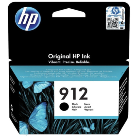 HP 912 Mustepatruuna musta, 300 sivua