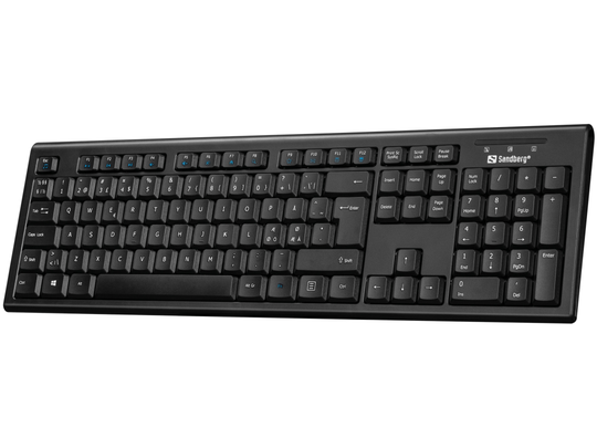 SANDBERG Wired USB Office Keyboard Nord
