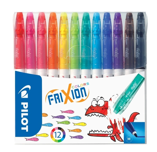 Pilot Frixion Colors 12 kpl Pyyhittävät Tussit