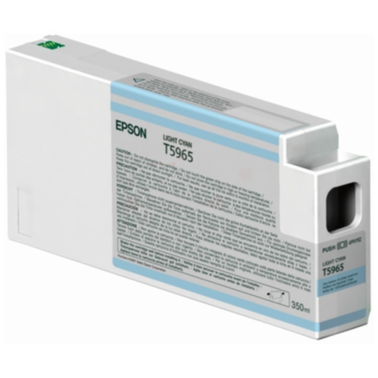 Epson T5965 Mustepatruuna vaalea cyan, 350 ml