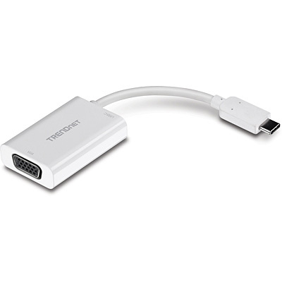 TrendNET USB-C To VGA HDTV Adapter