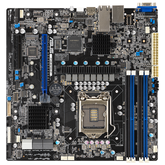 ASUS P12R-M/10G-2T LGA1200 MATX Srvr MB