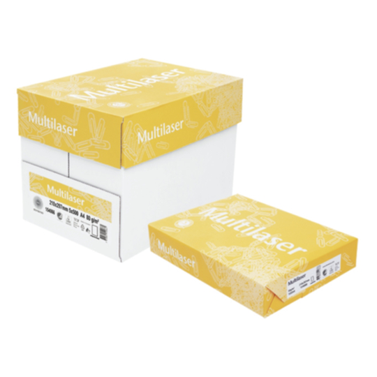 MultiLaser, A4, 80g, rei'ittämätön,5x500/fp