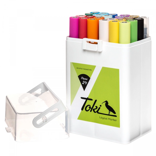 Toki Marker Main Tones A 24-setti