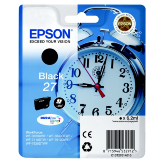 Epson 27 Mustepatruuna musta, 350 sivua