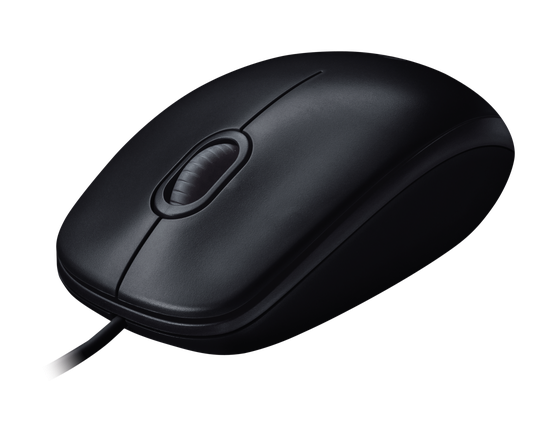 LOGITECH M90, Corded Mouse,Black