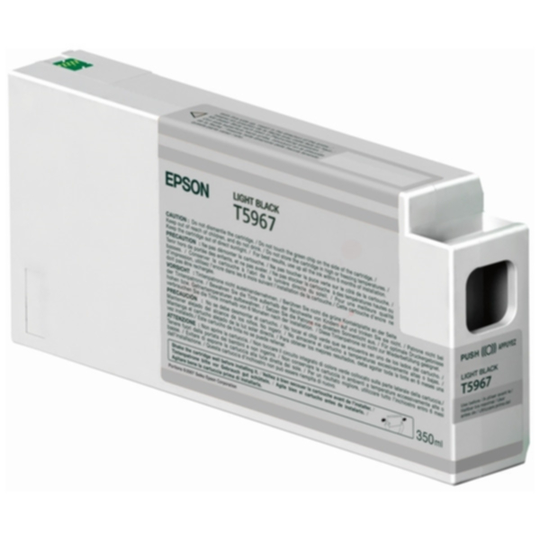 Epson T5967 Mustepatruuna vaalea musta, 350 ml