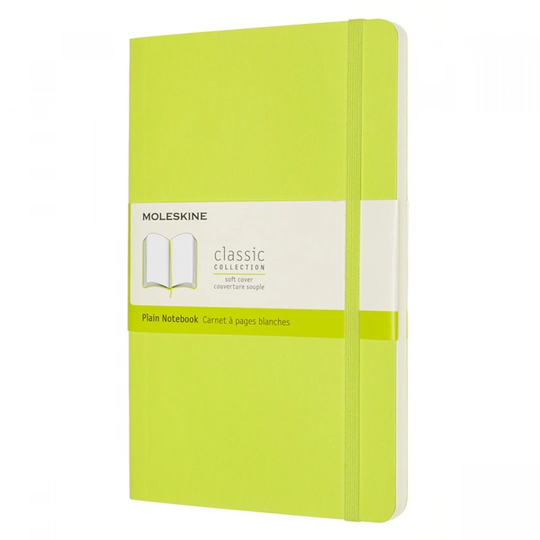 Moleskine Classic Hardcover Large Lemon Green Ruled