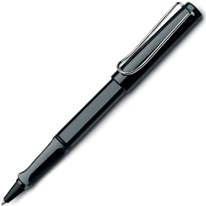 Lamy Safari Rollerball Shiny Black