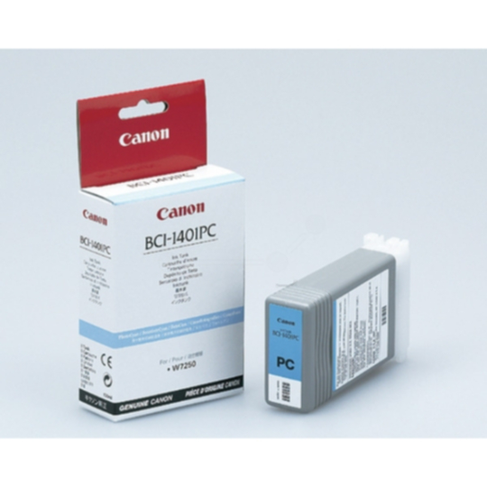 Canon BCI-1401 PC Mustepatruuna valokuva syaani UV-pigmentti, 130 ml
