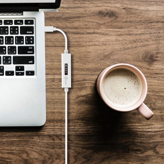 USB-C™ 2.0 To USB-C™ Cable With OLED Dynamic Power Meter