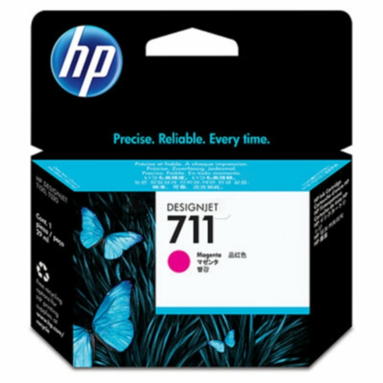 HP 711 Mustepatruuna magenta, 3 x 29 ml
