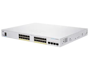 CBS250 Smart 24-port GE PoE 4x10G SFP+