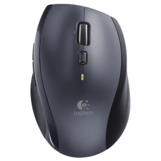 Logitech M705, langaton hiiri, hopea