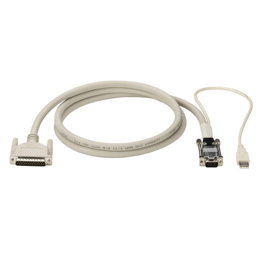 BLACK BOX KVM CPU CABLE - VGA, USB, COAX, 50-FT. (15.2-M)