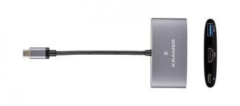 KRAMER KDOCK-1 ABLE DOCKING STATION - ADAPTER USB TYPE-C TO HDMI/USB 3.0/PD