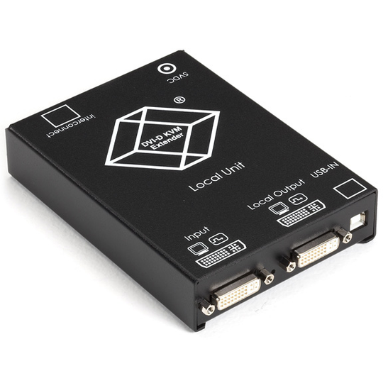 BLACK BOX KVM EXTENDER TRANSMITTER - DVI-D, USB, DUAL-ACCESS, CATX