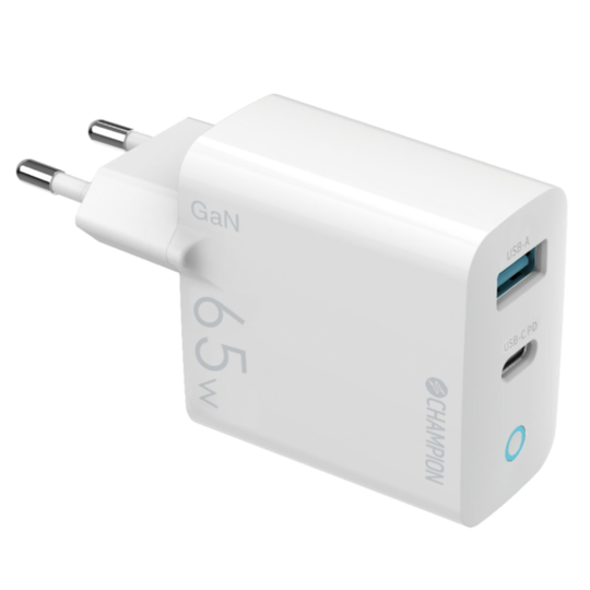 Champions 65W GaN -seinälaturi USB-laturi