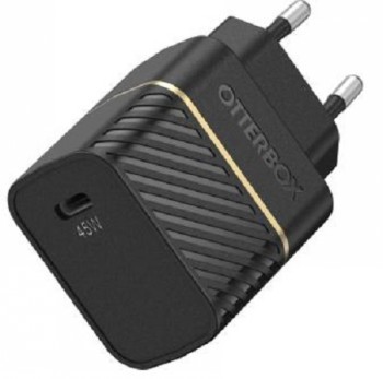 OTTERBOX EU WALL CHARGER 45W GAN - 1X USB-C 45W USB-PD BLACK