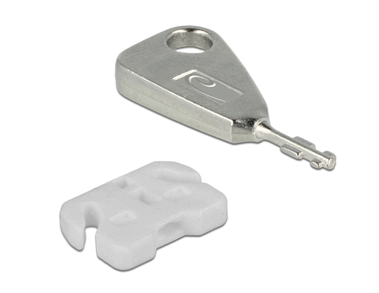 This Delock USB Port Blocker Set Can Be Used To Secure A USB Type-A Female Port Against Unauthorised