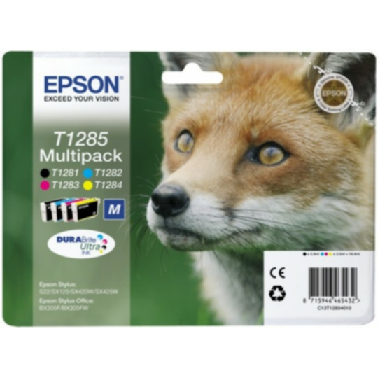 Mustepatruuna MultiPack Bk,C,M,Y, 5,9 ml
