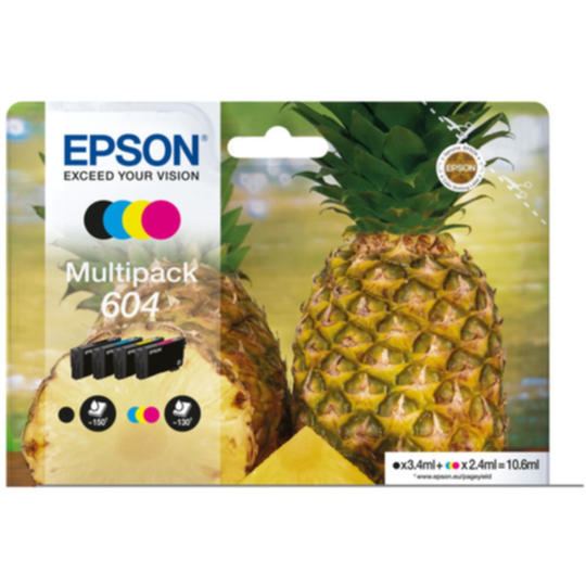 Mustepatruuna MultiPack Epson 604 Bk,C,M,Y