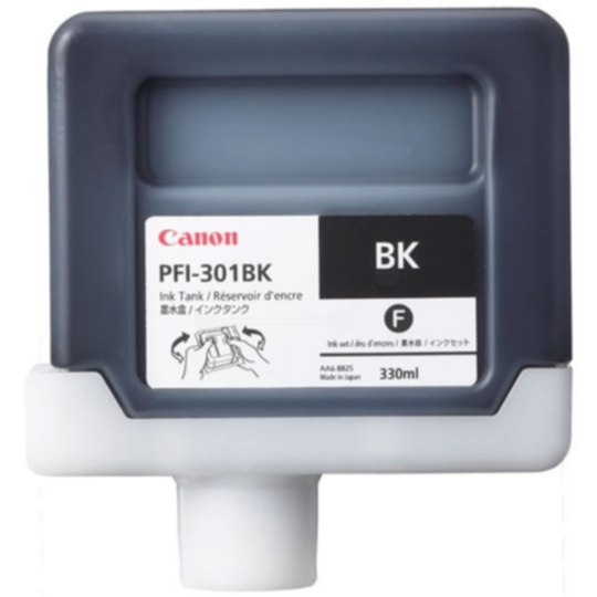 Canon PFI-301 BK Mustepatruuna musta, 330 ml