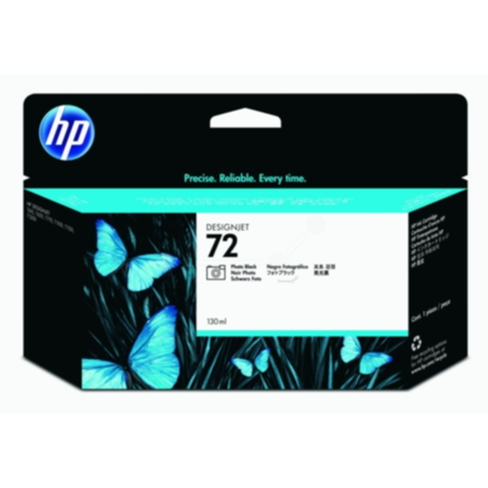 HP 72 Mustepatruuna valokuvamusta, 130 ml