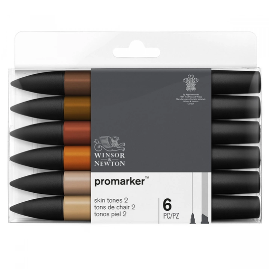 Promarker ProMarker 6-setti Skin tones 2