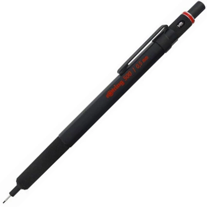 Rotring 500 Lyijytäytekynä Musta 0.5 mm