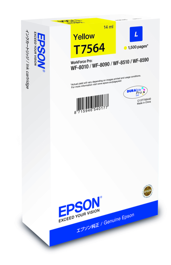 EPSON WF-8xxx Series Ink Cartridge L Yel