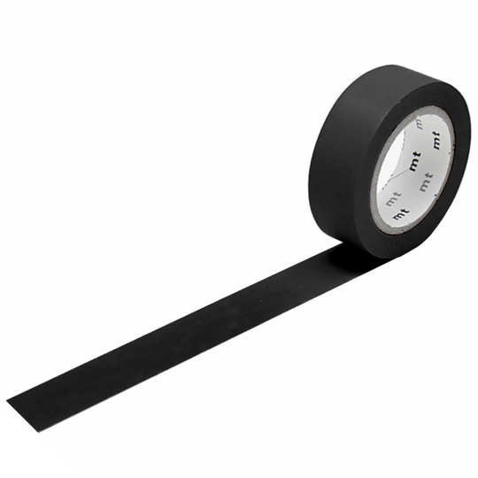 MT Washi-teippi Matte Black