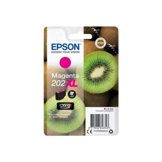 Epson 202XL Mustepatruuna magenta, 8,5 ml