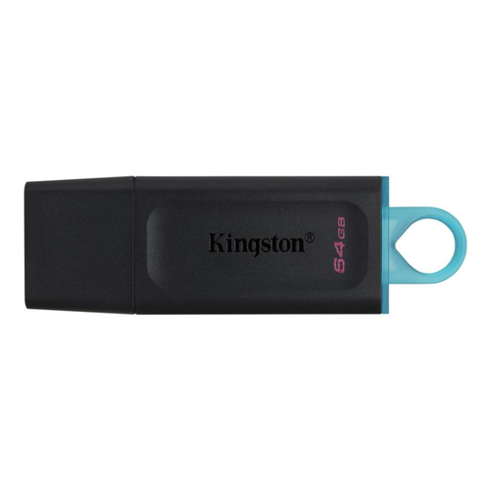64GB USB3.2 Gen 1 DataTraveler Exodia (black + Teal)