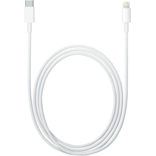 Applen latauskaapeli USB-C Lightning 2 m, valkoinen