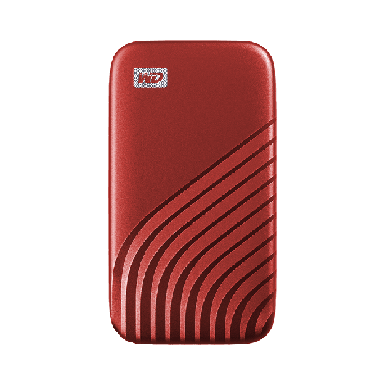 WD My Passport SSD 500GB Red