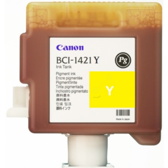 Canon BCI-1421 Y Mustepatruuna keltainen UV-pigmentti, 330 ml